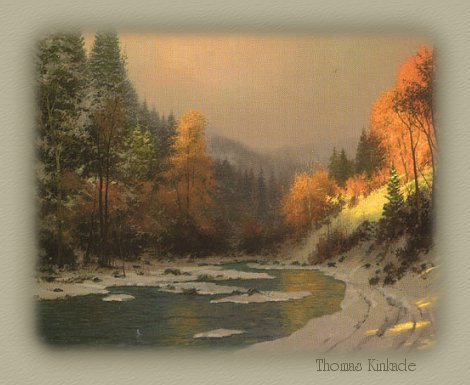 Artwork of Thomas Kinkade