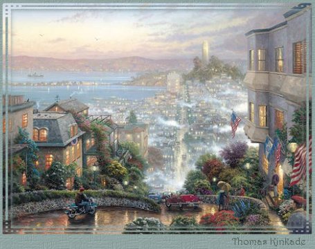 Artwork of Thomas Kinkade