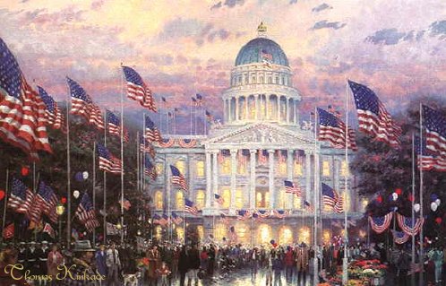 Artwork of Thomas Kinkade