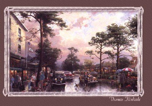 Artwork of Thomas Kinkade