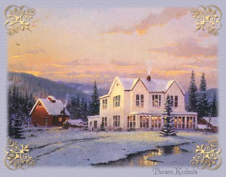 Artwork by Thomas Kinkade